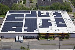 The LPS installation consists of 3,870 Solyndra solar panels, producing over 825,000 kWh of electricity and eliminating more than 1,100,000 pounds of CO2 emissions annually, according to the company.