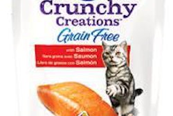 Grain-free: Hill's Pet Nutrition Inc. offers Science Diet crunchy creations grain-free cat treats.