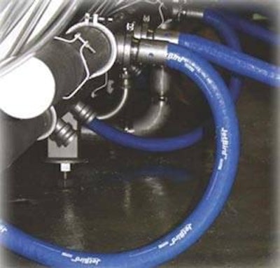 Water jet agitation system