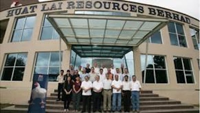 The Ross Middle East and Africa Association meeting visited Huat Lai.