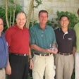 From left: Bob Bova, PPI’s south region sales manager; Ron Jensen, PPI’s CEO and president; Greg Payne and Bob Knoll, Millennium Packaging managing partners; and John Terrien, PPI’s vice president, sales and marketing.