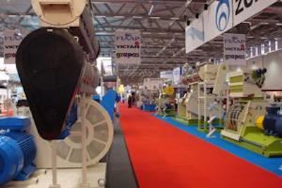 Big machines and big stands set the scene for the 2011 Victam International show.