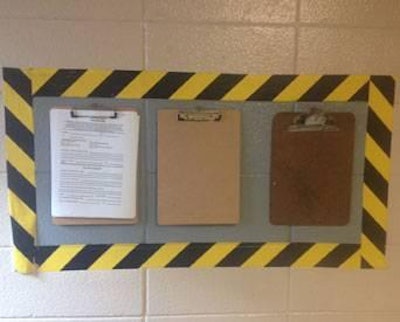 Southern States Cooperative | Southern States Cooperative’s Winchester feed mill provides near miss reporting sheets and stations as part of its safety program. The mill averages five to seven near miss reports each month.