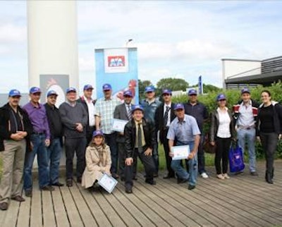 The 14 students who attended the Aviagen school in France came primarily from Tunisia and Algeria.