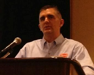 Steve Patrick presents at the Environmental Management Seminar in New Orleans.