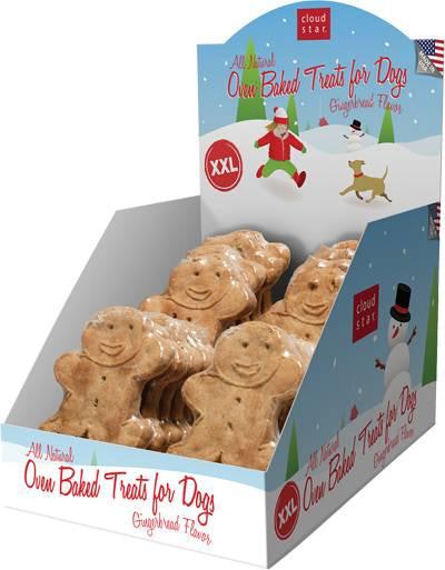Cloud Star Holiday Dog Treats Small