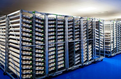 Aviagen Turkeys recently completed the expansion and renovation of its hatchery in Lewisburg, West Virginia. Pictured above is the hatchery's egg room. | Aviagen Turkeys