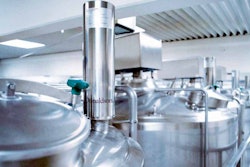 Placed at the top of a product storage tank, this vent houses a sterile-grade filter to screen out particulates and bacteria from inflowing air.