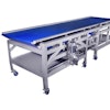 CMS Food Logistics Solid Belt Flat Top Conveyor