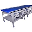 CMS Food Logistics Solid Belt Flat Top Conveyor
