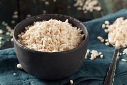 Rice inoculated with koji fungus (Aspergillus oryzae), photo by bhofack22, BigStock.com