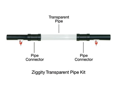 Ziggity Systems Transparent Pipe Kit