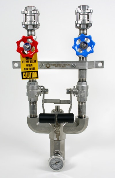 ThermOmegaTech STVM Steam & Water Washdown Station