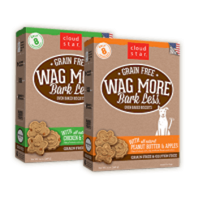 Cloud Star Corp. Wag More Bark Less grain-free treats