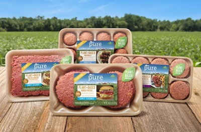 Smithfield Foods' Pure Farmland line comes in a variety of breakfast patties, meatballs, burger patties, and pre-seasoned protein starters. (Smithfield Foods)