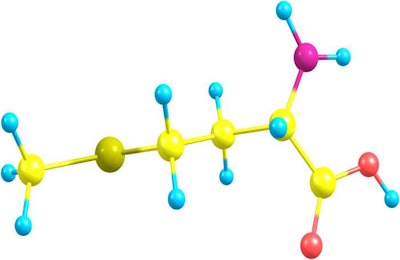 3-d-methionine-molecule