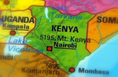 Kenya, officially the Republic of Kenya (selective focus)