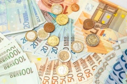 Euro Money. euro cash background. Euro Money Banknotes