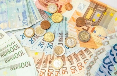 Euro Money. euro cash background. Euro Money Banknotes