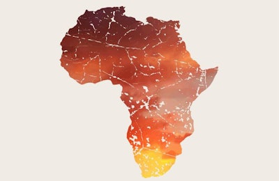 Africa map. Africa grunge logo. Africa logog design