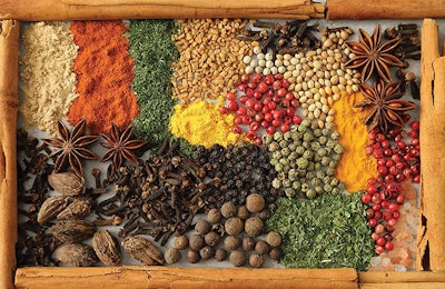 spices-and-herb-on-platter