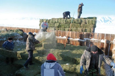 Mongolian Farmers Stock Hay 1607 Mongolia2
