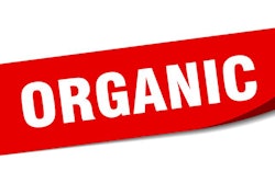 Organic Sticker. Organic Square Isolated Sign. Organic