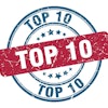 Top 10 Stamp. Top 10 Round Grunge Sign. Top 10