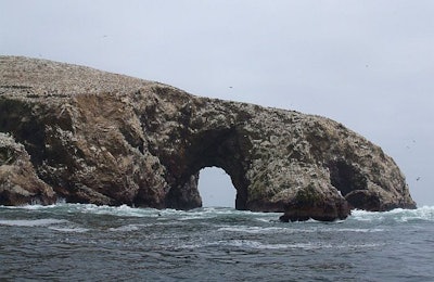 One of the Ballesta Islands off the coast of Peru. (Tim Wall)