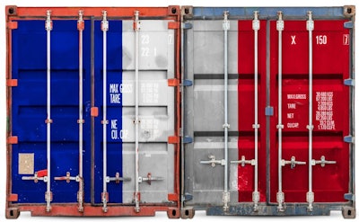 The Concept Of France Export-import And National Delivery Of Go