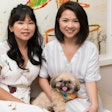 Co-founder/CEO Rei Kawano and Co-founder/COO Melanie Han, with Shih Tzu Rara, have focused on pet gut health as well as the consumer experience to stand out in a growing online market. | Photo courtesy Heed Foods
