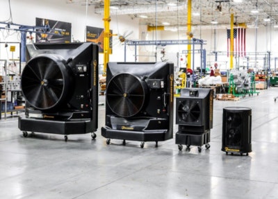 Big Ass Fans Cold Front evaporative coolers