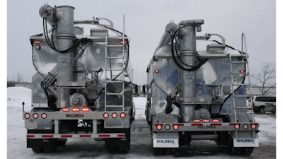 Lowpro high output auger unload feed trailer