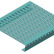 Silver grip grating