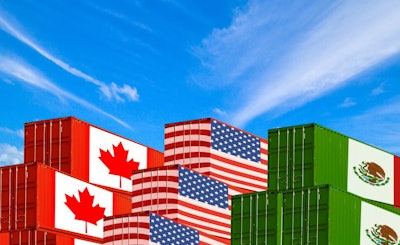 Concept Of Usmca Or The New Nafta United States Mexico Canada Ag