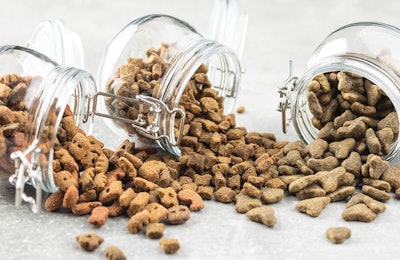 Perfecting kibble extrusion comes with its own challenges, among them ensuring the proper moisture levels. | (Courtesy Trouw Nutrition)