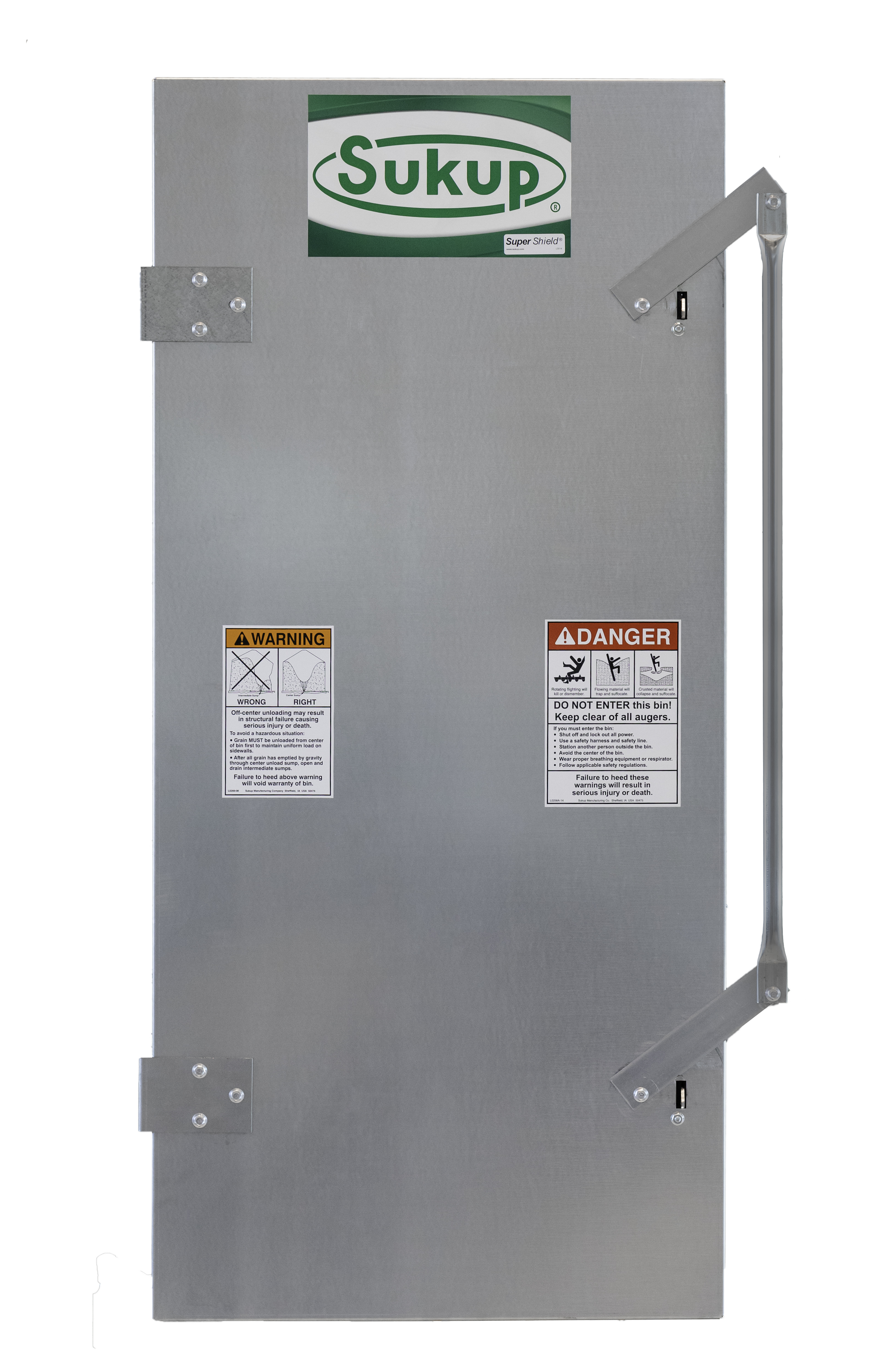 SUKUP Safety Door Handle Up