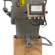 Feed grain digital gross weight bagging scale gray