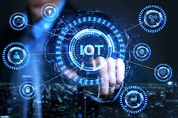 Internet Of Things – Iot Concept. Businessman Offer Iot Products