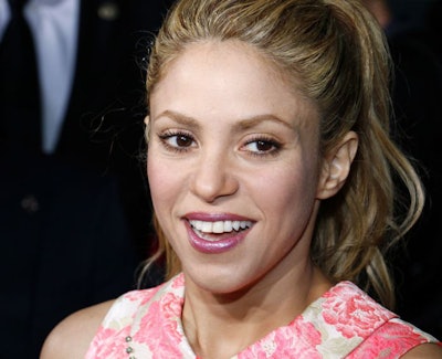 Shakira at the Los Angeles premiere of ‘Zootopia’ held at the El