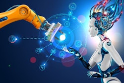 Abstract Technology Background. Modern Technology Background Des