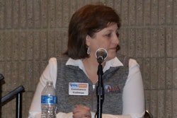 Constance Cullman spoke at the Animal Agriculture Sustainability Summit at the International Production & Processing Expo. (Roy Graber)