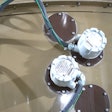Sensors on liquid storage tank
