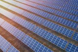 Solar Panels. Solar Panels System Power Generators From Sun. Cle