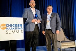 Mike Ledford, senior director, supply continuity at Chick-fil-A, and Terrence O’Keefe, content director, WATT Global Media (Kristi Dougherty)