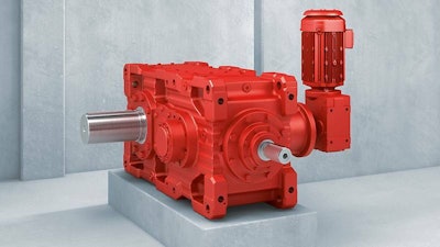 3 stage X Series Bevel helical Gear Unit