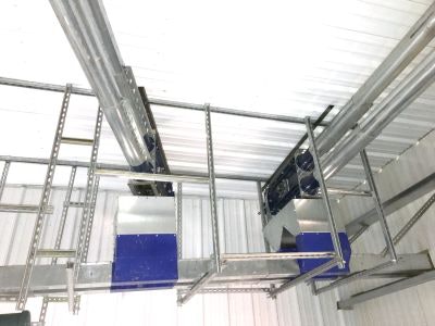 Double Barrel Feed Conveyor Sudenga