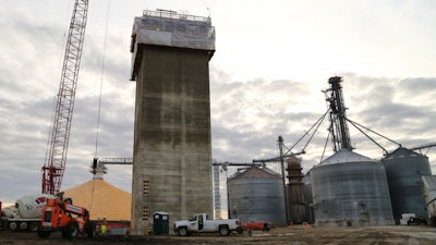 Empire Ag Five Star Coop Slipform Feed Mill