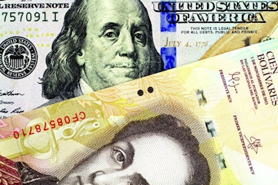 Bolivares Dollars