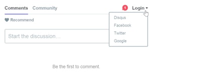 Disqus comment tool on wattagnet